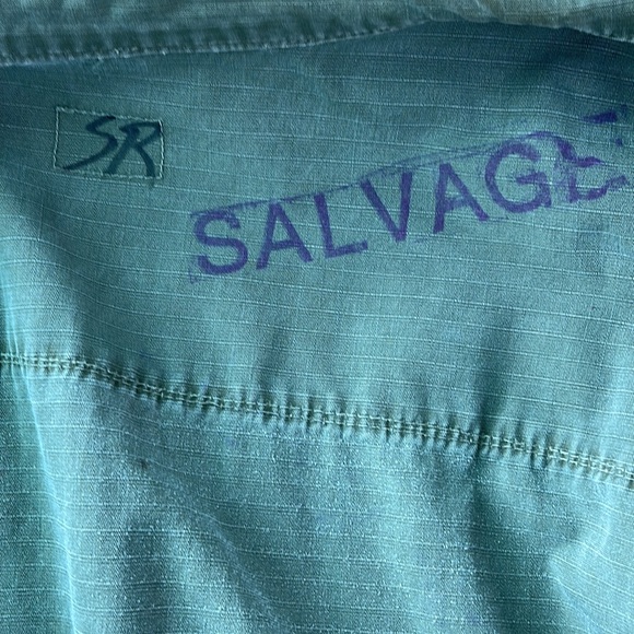 Vintage Ripstop Army Jacket Moss Size M/L - Picture 8 of 10